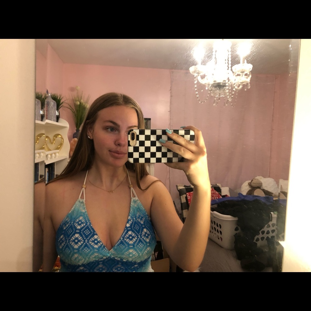 Super cute tankini bathing suit top